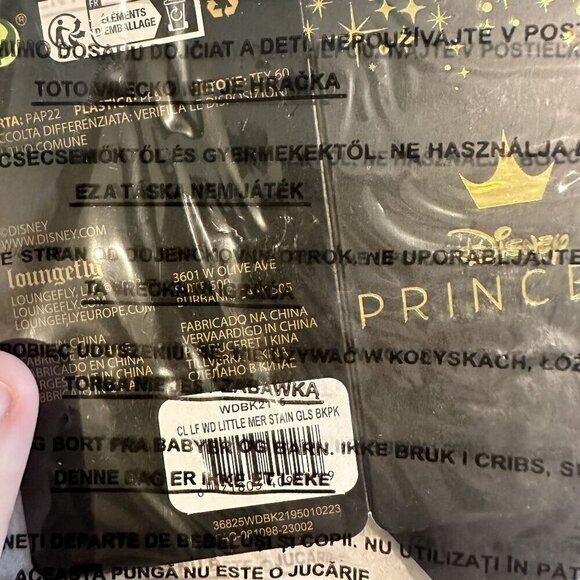 NWT Disney Exclusive Little Mermaid Stained Glass Mini Bag Backpack - Picture 6 of 12